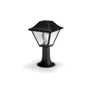 Tuinlantaarn Philips Alpenglow zwart 1x60W 230V